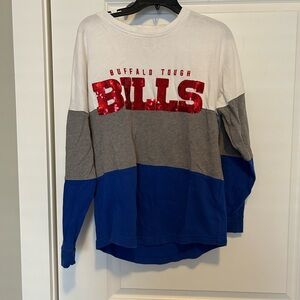 PINK Victoria's Secret Buffalo Bills Sequin Sweatshirt
